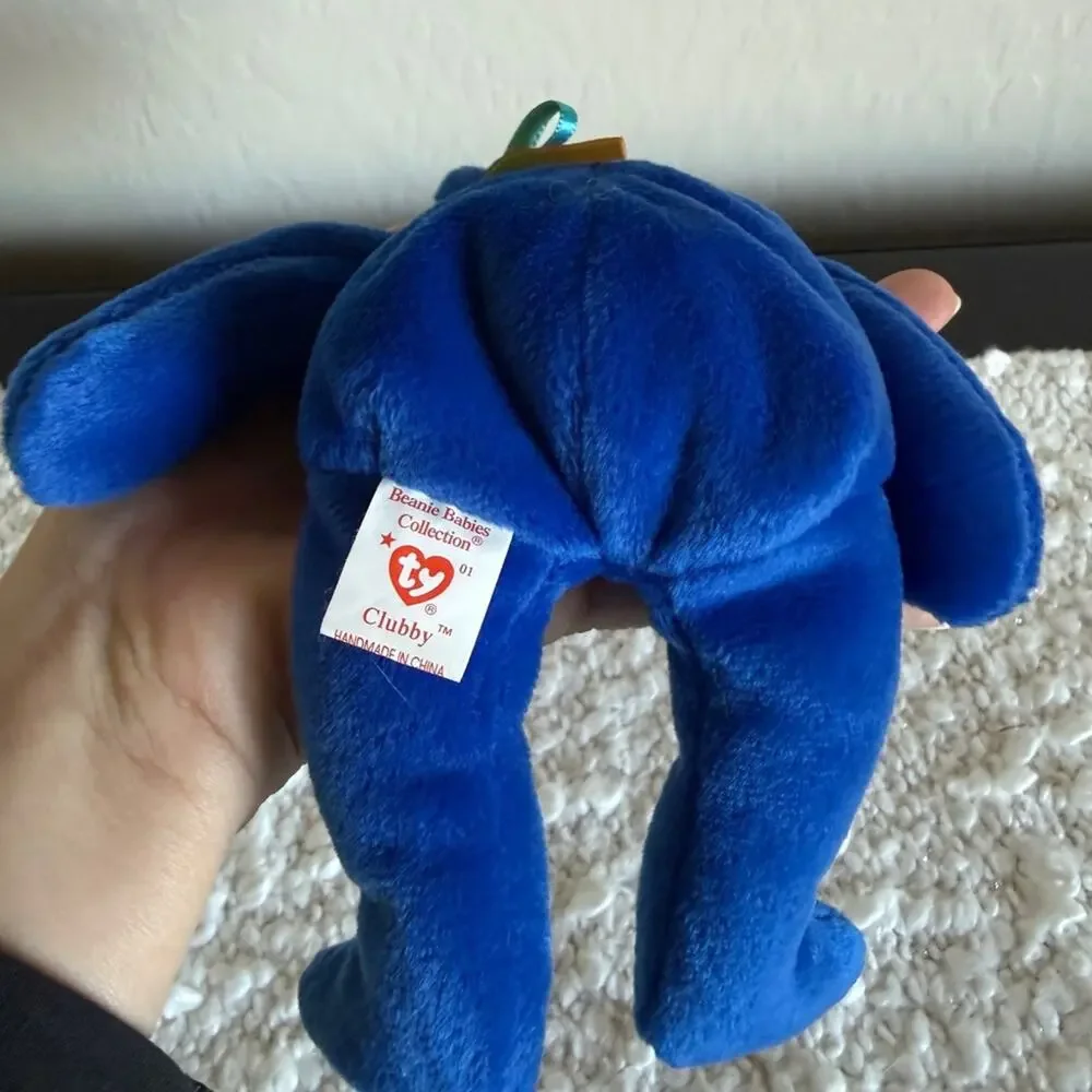 Ty Clubby Bear Beanie Baby